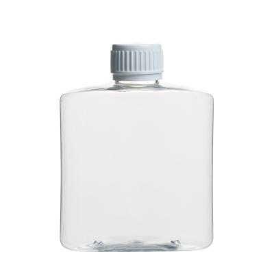 flat square bottles